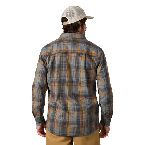 Košile Grundéns Flannel Shirt Smoke Plaid 3XL