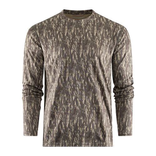 Funkční UV triko Grundéns Tough Sun Crew Marsch Camo S