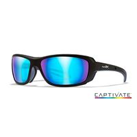 WAVE Captivate Polarized - Blue Mirror - Smoke Grey/Matte Black