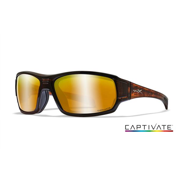 WILEY X BREACH Captivate Bronze Mirror/ Matte Hickory Brown Frame