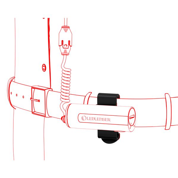 Ledlenser Otočný klip na opasek Typ A
