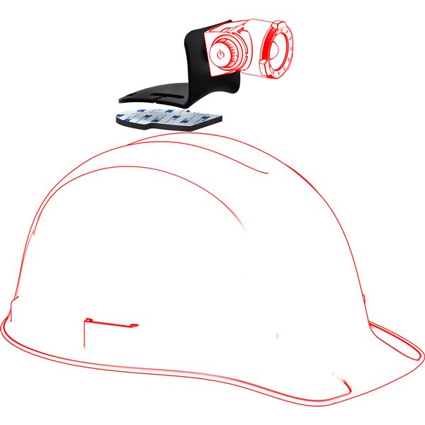 LEDLENSER DRŽÁK NA HELMU Typ H