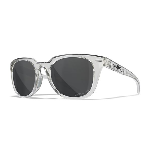 Sluneční Brýle Wiley X Ultra Captivate Polarized - Smoke Grey/Gloss Crystal Light Grey