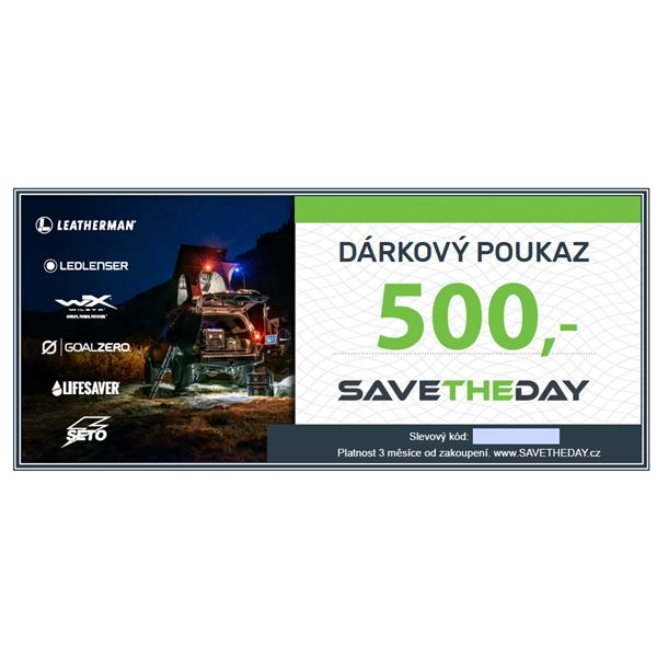 Dárkový poukaz 500 Kč