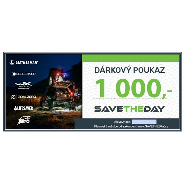 Dárkový poukaz 1000 Kč