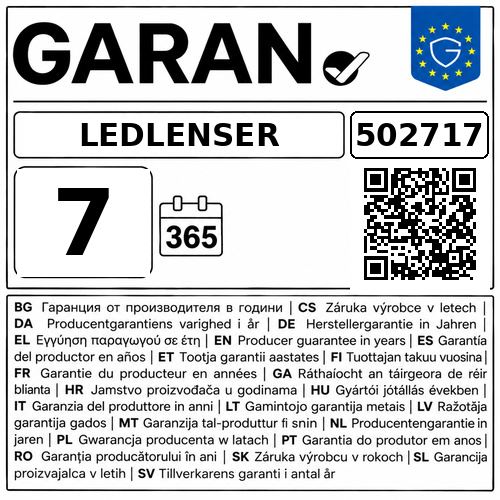 Čelovka Ledlenser NEO3 Černo-Šedá