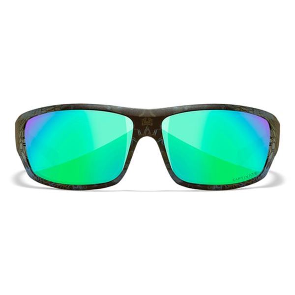 Sluneční Brýle Wiley X Omega Captivate Polarized - Green Mirror - Amber/Kryptek Neptune