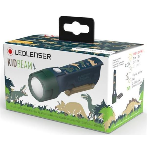 Svítilna Ledlenser Kidbeam4 Dino