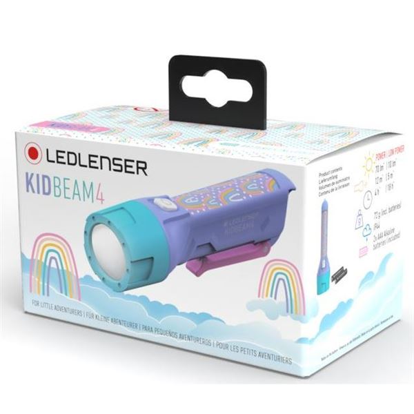 Svítilna Ledlenser Kidbeam4 Rainbow