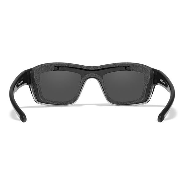 WILEY X OZONE Silver Flash -  Grey /Matte Charcoal to Grey Fade