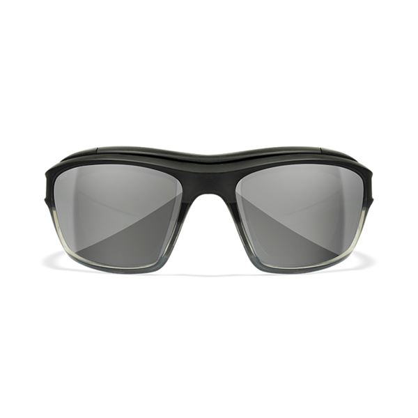 WILEY X OZONE Silver Flash -  Grey /Matte Charcoal to Grey Fade