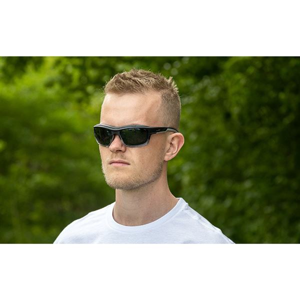 WILEY X OZONE Silver Flash -  Grey /Matte Charcoal to Grey Fade