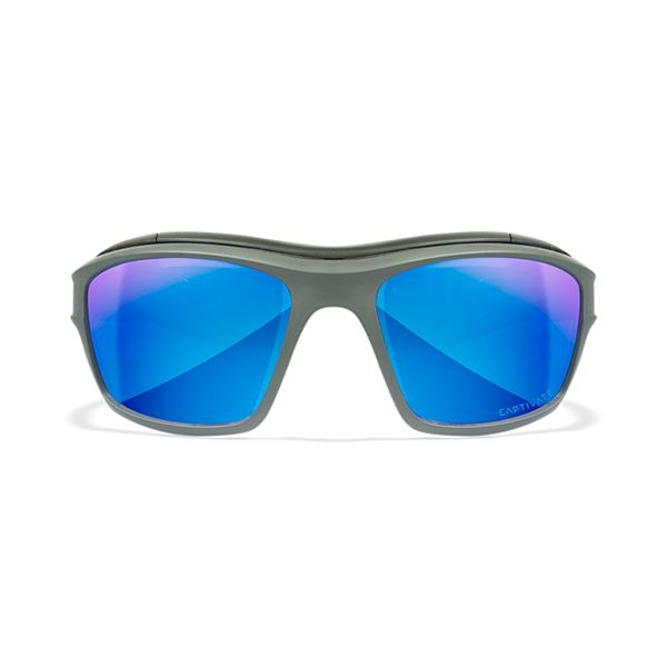 Sluneční Brýle Wiley X Ozone Captivate Polarized - Blue Mirror -  Grey/Matte Grey