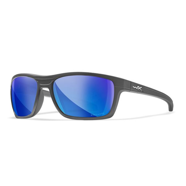 Sluneční Brýle Wiley X Kingpin Captivate Polarized - Blue Mirror -  Grey/Matte Graphite