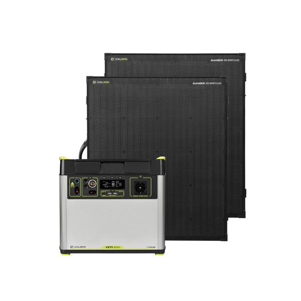 GOAL ZERO YETI 3000X + 2X RANGER 300