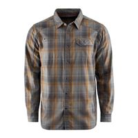 Košile Grundéns Flannel Shirt Smoke Plaid M