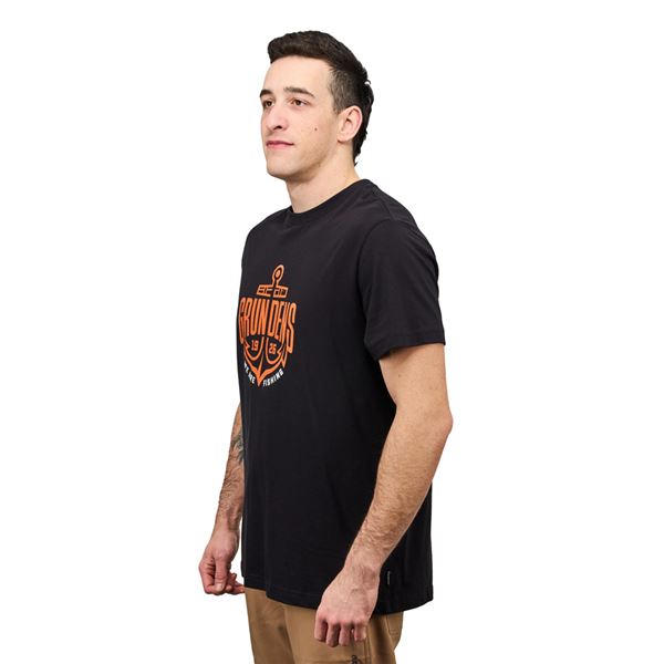 Triko Grundéns Logo Anchor - Black S