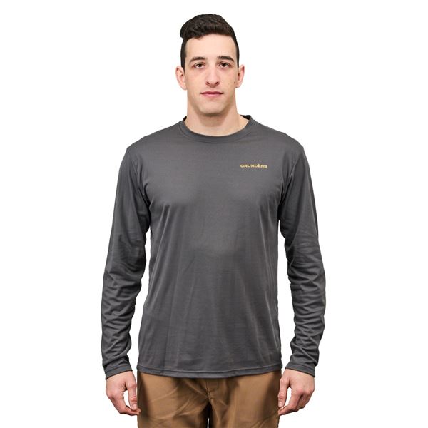 Triko Grundéns Tuna Tattoo LS Tech Tee - Anchor vel. S