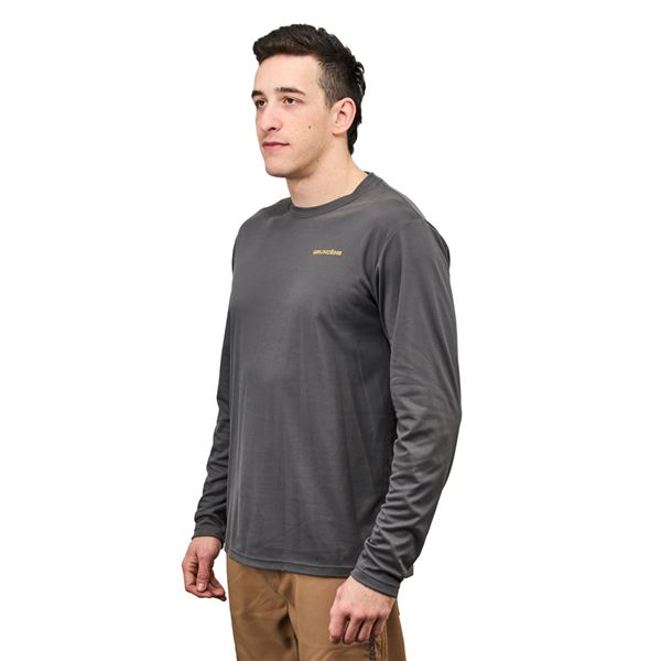 Triko Grundéns Tuna Tattoo LS Tech Tee - Anchor vel. S