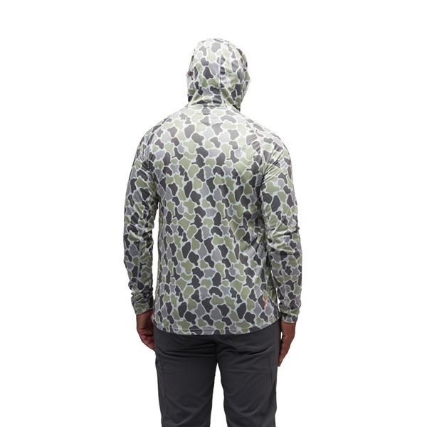 Mikina Grundéns Solstrale - Tea Duck Camo vel. S