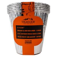 Jednorázová hliníková vložka do kbelíku peletového grilu Traeger Grease & Ash Keg Liner 5 ks