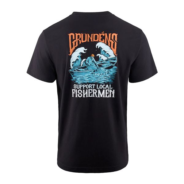 Triko Grundéns Support Fishermen Black XXL