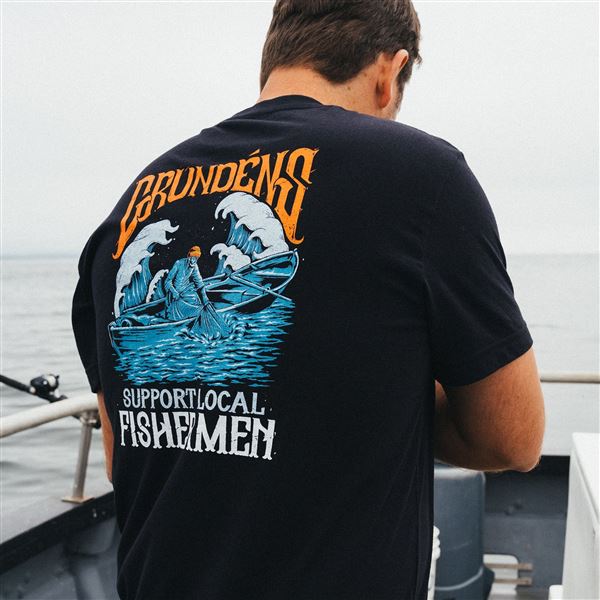 Triko Grundéns Support Fishermen Black XXL