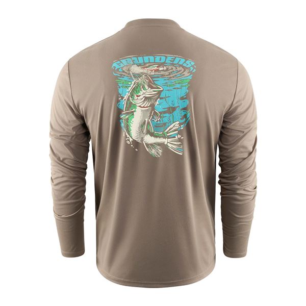 Funkční UV triko Grundéns Bass Popper LS Otter 3XL
