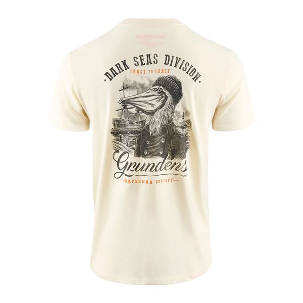 Triko Dark Seas X Grundéns Portsmith SS Natural XXL