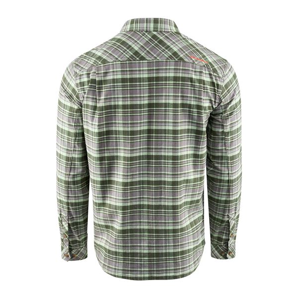 Košile Grundéns Dungeness Seawool Flannel Grass L