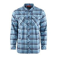 Košile Grundéns Dungeness Seawool Flannel Captain's Blue XL