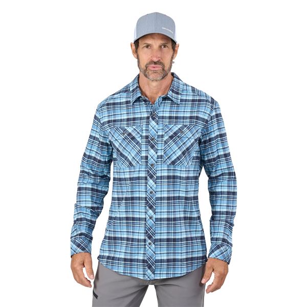 Košile Grundéns Dungeness Seawool Flannel Captain