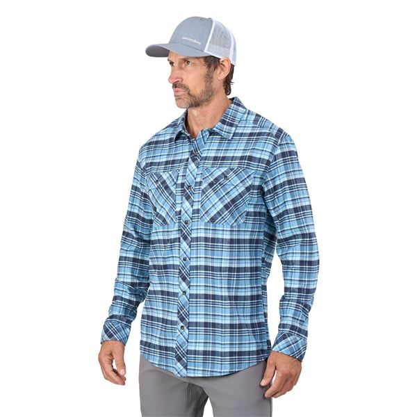 Košile Grundéns Dungeness Seawool Flannel Captain