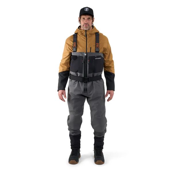 Broďáky se zipem Grundéns Vector Stockingfoot Anchor XL King (12-14)