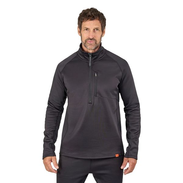 Termo mikina Grundéns Grundies 1/2 Zip Black XXL