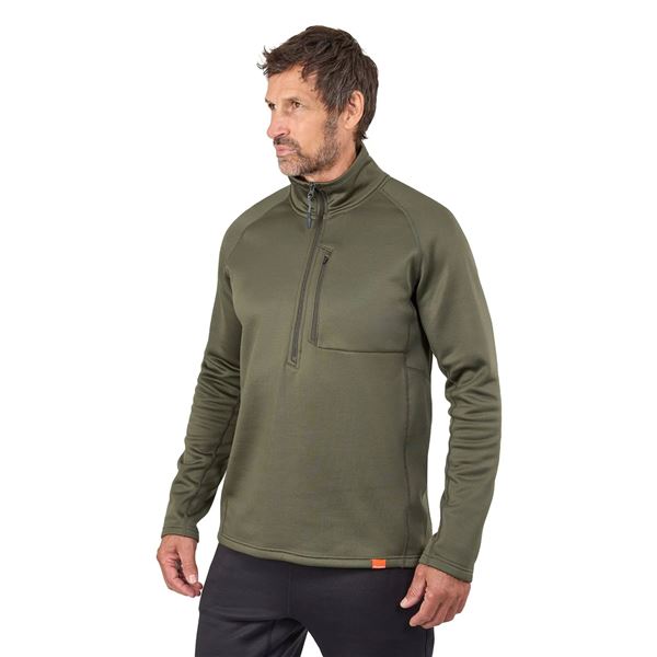 Termo mikina Grundéns Grundies 1/2 Zip Deep Depths 3XL