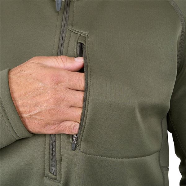 Termo mikina Grundéns Grundies 1/2 Zip Deep Depths 3XL