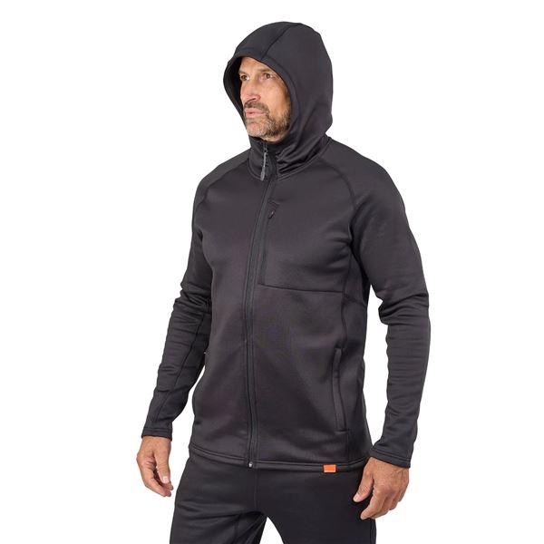 Termo mikina Grundéns Grundies FZ Black L