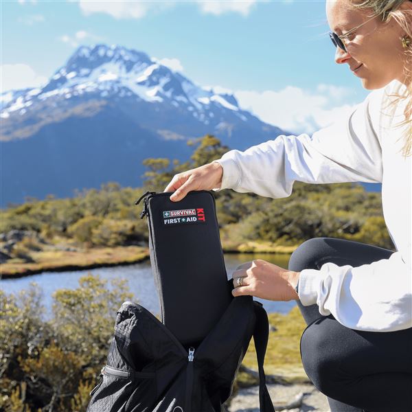 Survival First Aid Kit Slimline - Blk (CZ)