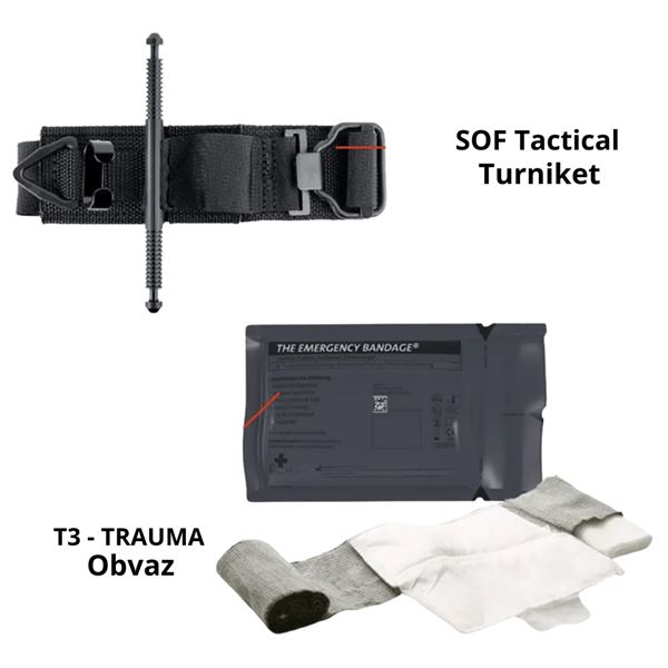 Survival First Aid Kit Trauma (CZ)