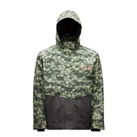 Bunda Grundéns Downrigger Gore-Tex® Refraction Camo Green/Anchor XL