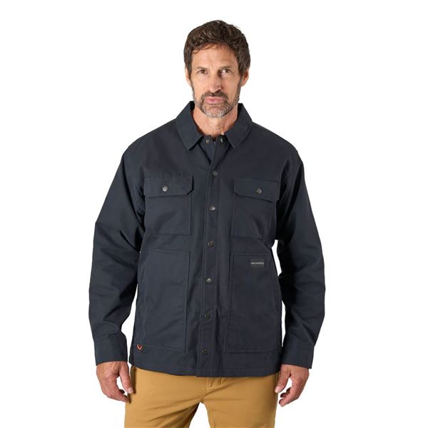 Košile Grundéns Jetty Shacket Antique Black XXL