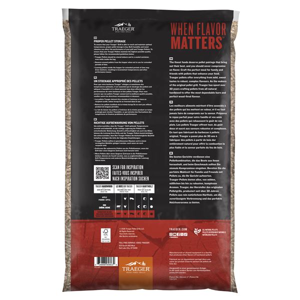 Dřevěné pelety Traeger Signature 9kg