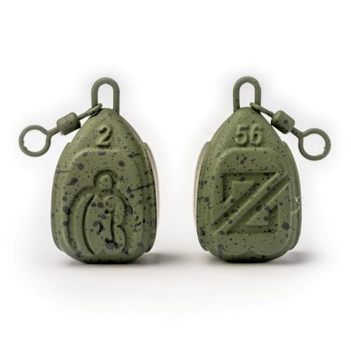 Ekologická rybářská Zátěž RidgeMonkey Zead Square Pear 85g Camo Brown