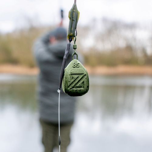 Ekologická rybářská Zátěž RidgeMonkey Zead Square Pear 85g Camo Brown