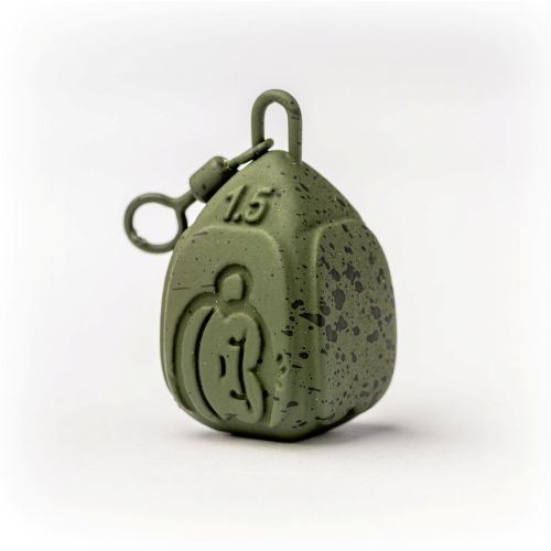 Ekologická rybářská Zátěž RidgeMonkey Zead Square Pear 99g Camo Brown