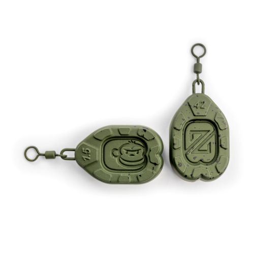 Ekologická rybářská zátěž RidgeMonkey Zead Gripper 113g Camo Brown