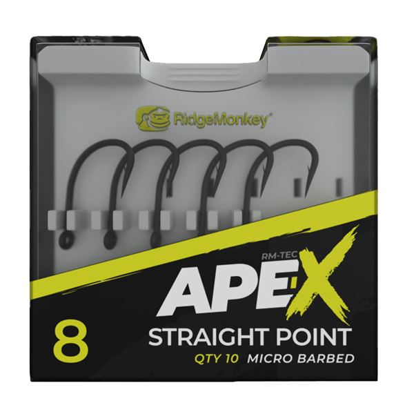 Ape-X Straight Point Barbed size 8