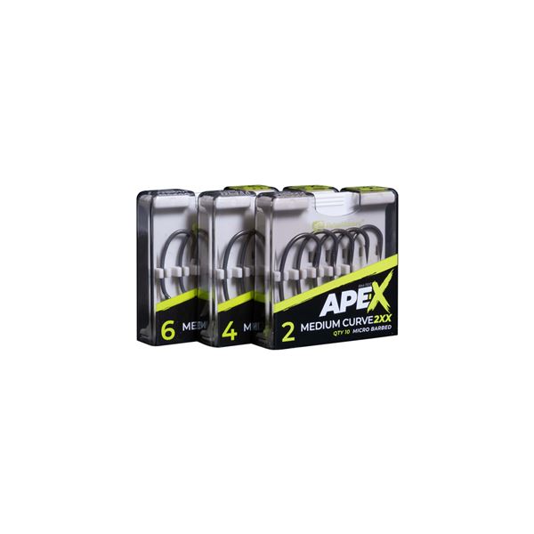 Ape-X Medium Curve 2XX Barbed size 6