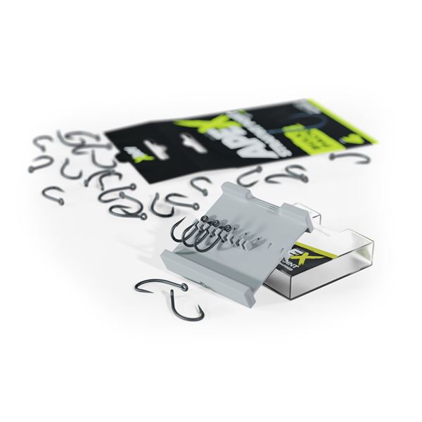 Ape-X Straight Point Barbed size 4 Bulk Pack